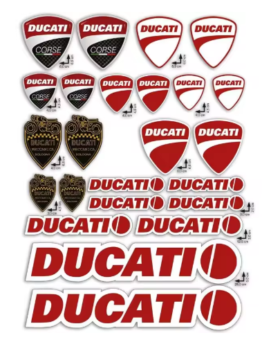 FREE Ducati Sticker pack